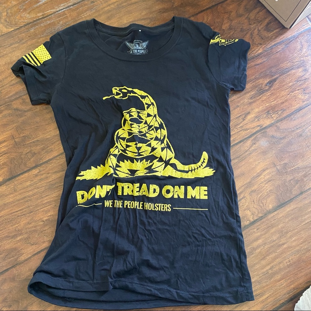 Gadsden Flag Snake Don’t Tread On Me We The People Holsters Shirt Size Small
